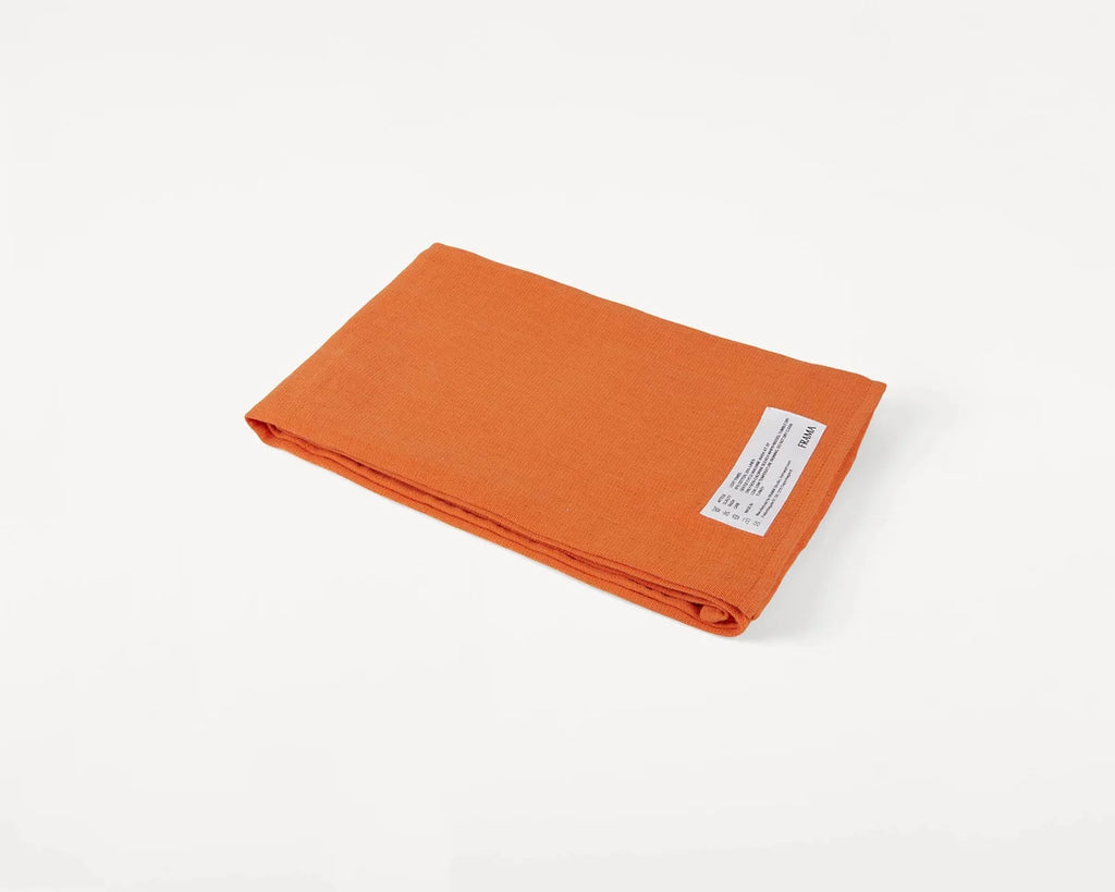 Dark orange towels sale
